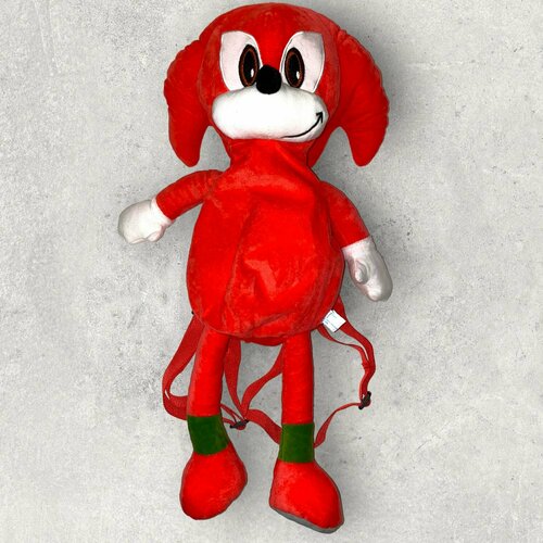 фото Рюкзак детский мягкий соник ехидна наклз/ knuckles the echidna sonic