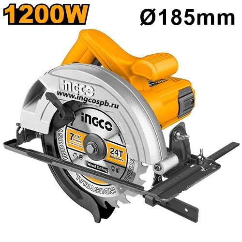 INGCO_PowerTools Пила дисковая Ingco CS18578, 1200Вт, 1800мм, 5000 об/мин