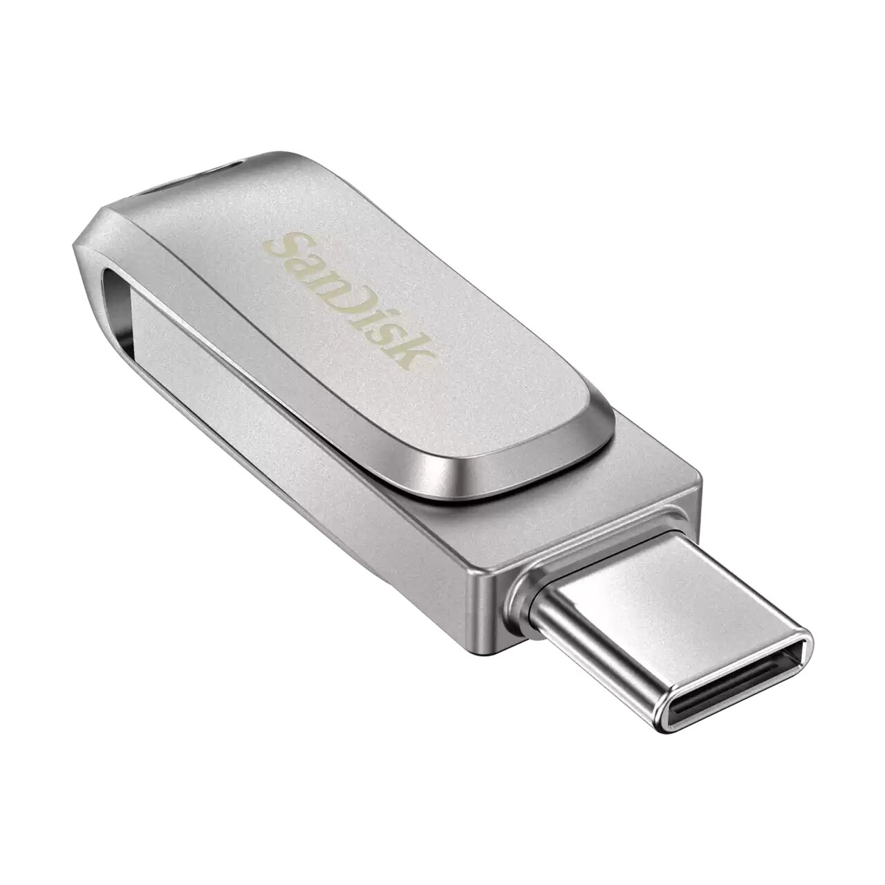 Флэшка SanDisk Ultra Dual Luxe – скорость 400 Мб/c – USB 3.2/Type-C - 128 Гб