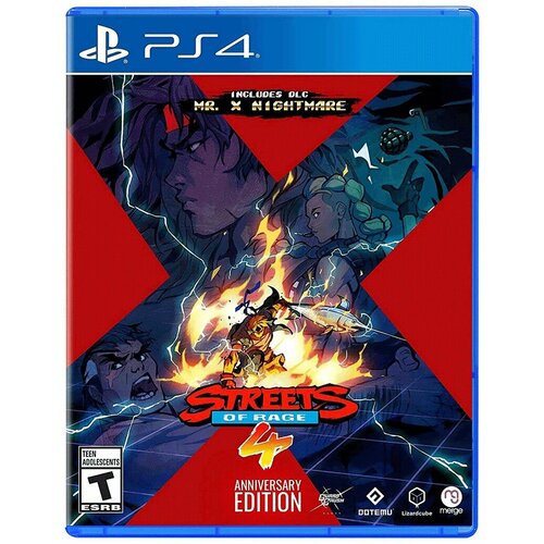 Streets of Rage 4: Anniversary Edition [PS4, русские субтитры] - CIB Pack