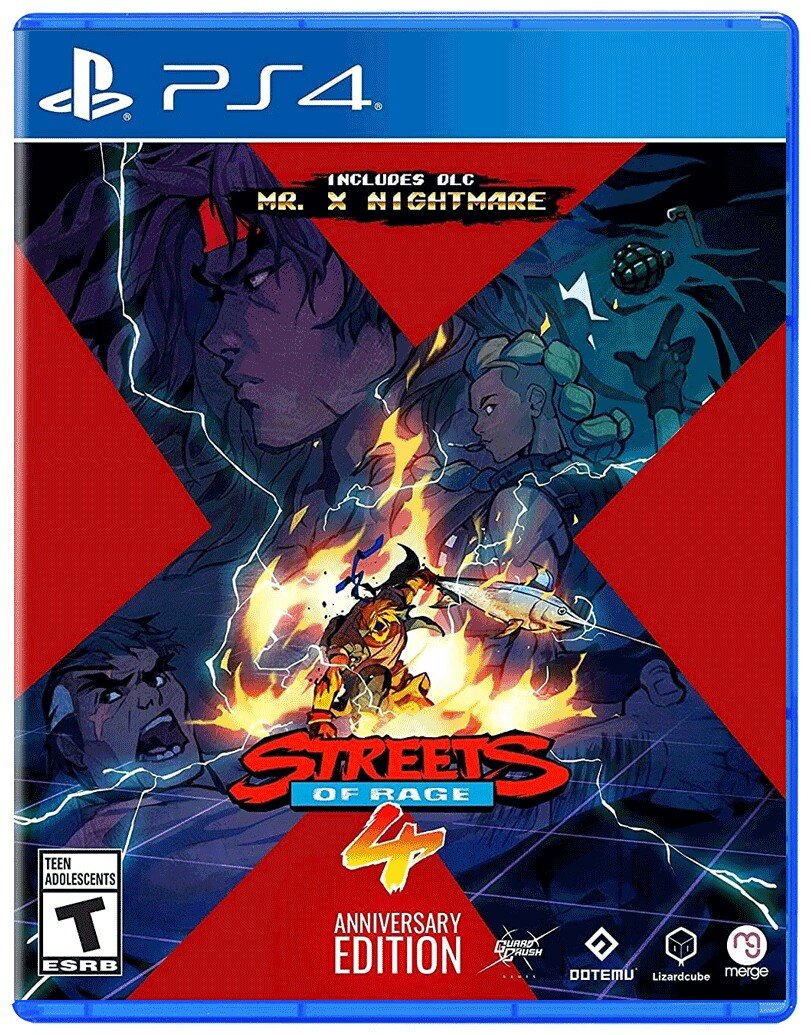 Streets of Rage 4: Anniversary Edition [PS4 русские субтитры]