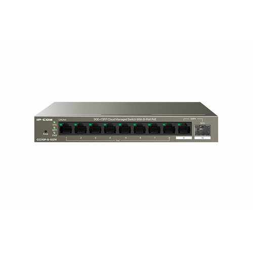 Коммутатор IP-COM G2210P-8-102W 8PORT 1434000₽