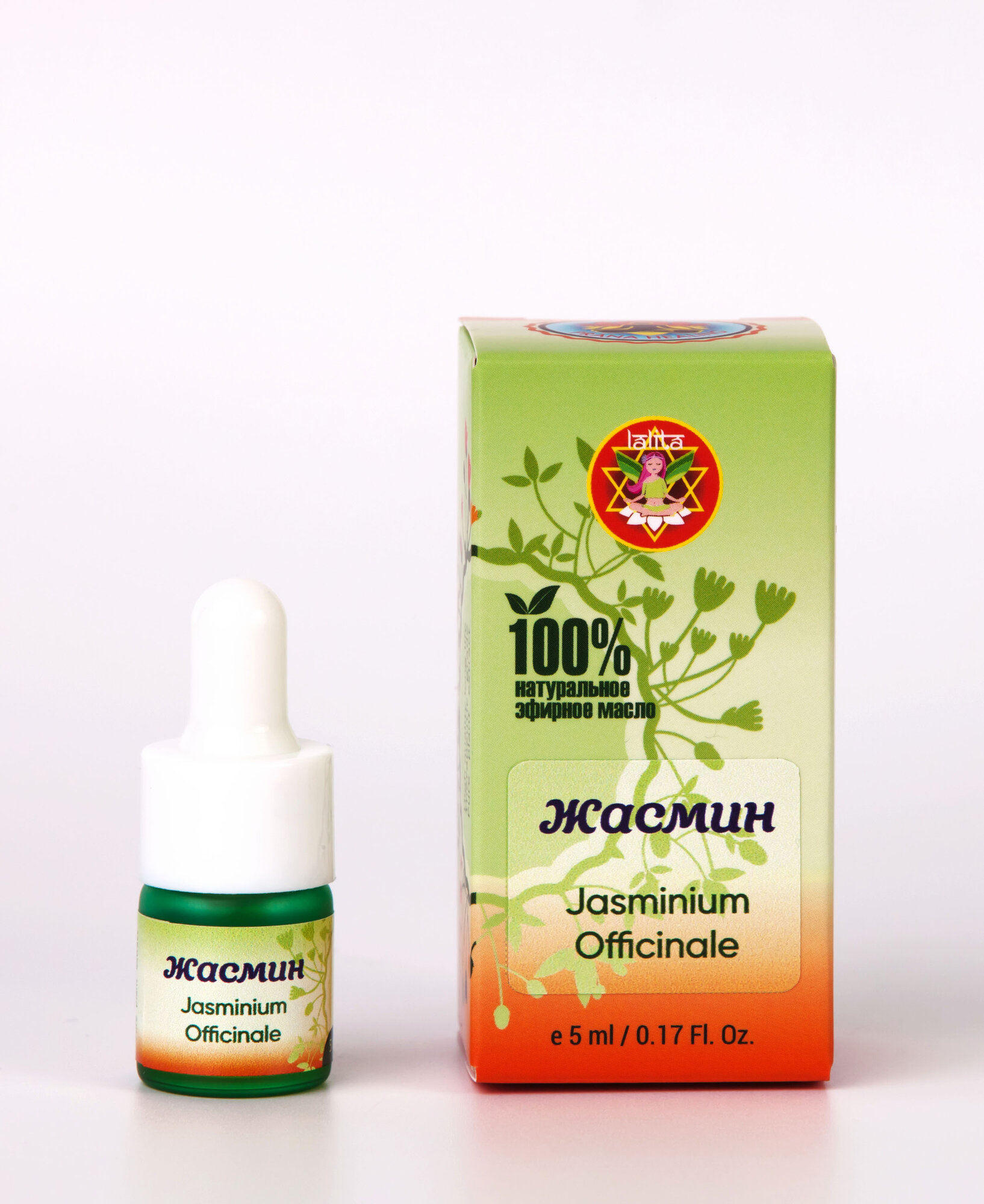 Жасмин (эфирное масло) / Jasminium Officinale / 5 мл / стекло / Prana Healing / LALITA®