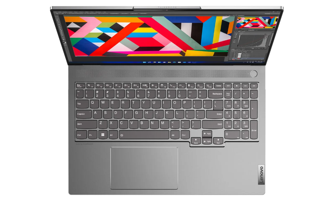Ноутбук Lenovo ThinkBook 16 G4+ ARA 16" 2560x1600 WQXGA 120Hz IPS (AMD Ryzen 7 6800H, 16 GB LPDDR5 RAM, 512GB SSD, AMD Radeon 680M, Windows 11)