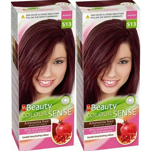 MISS MAGIC Краска для волос MM Beauty Color Sense тон S13 Махагон 2 шт 779₽