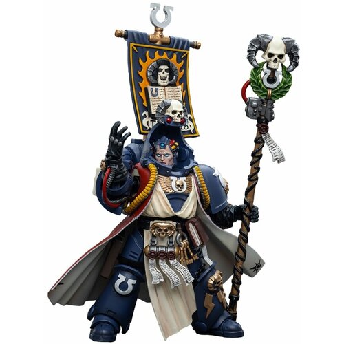 Фигурка Warhammer 40 000: Ultramarines – Chief Librarian Tigurius 1:18 (12 см) фигурка warhammer 40 000 ultramarines primaris company champion – brother parnaeus 1 18 13 5 см