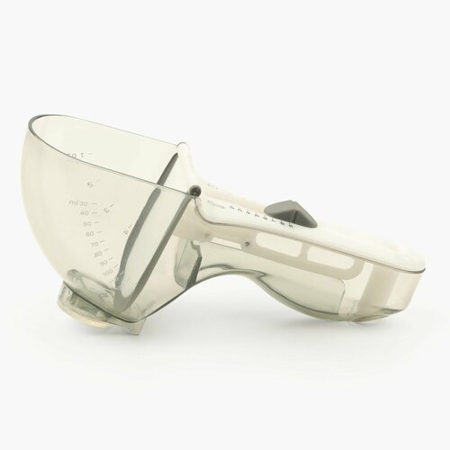 Ложка мерная 130 мл с регулятором объема пластик белая Soft kitchen 499₽