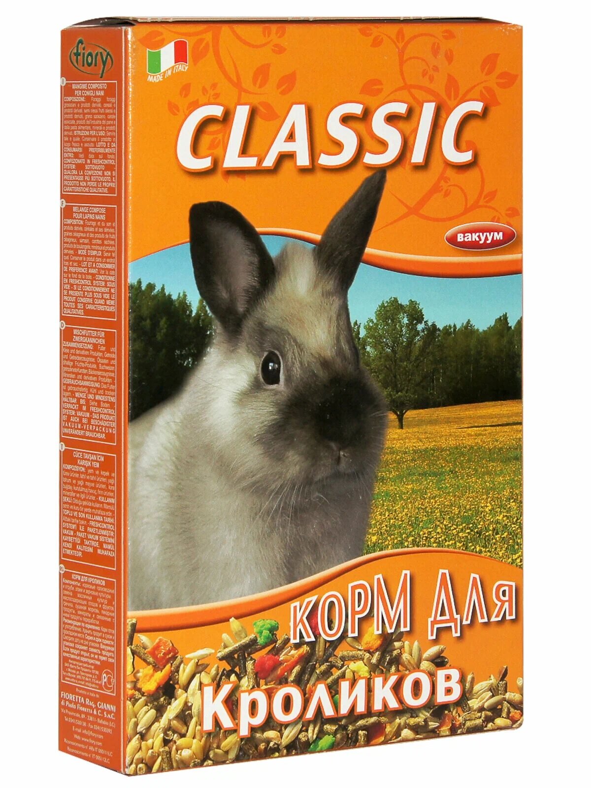 Корм для кроликов Fiory Classic Rabbit Mix , 770 г (8115)