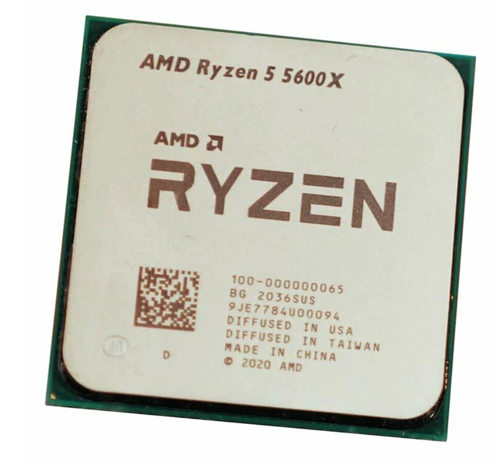 Процессор AMD Ryzen 5 5600X AM4, 6 x 3700 МГц, OEM