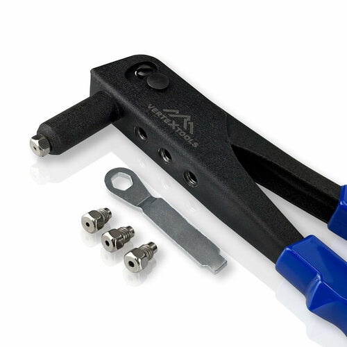 Заклепочник ручной VertexTools для алюминиевых заклепок 24324048 мм 596₽
