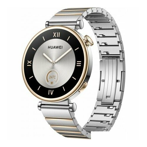 Умные часы Huawei Watch GT 4 41 мм серебристо-золотой 3729100₽