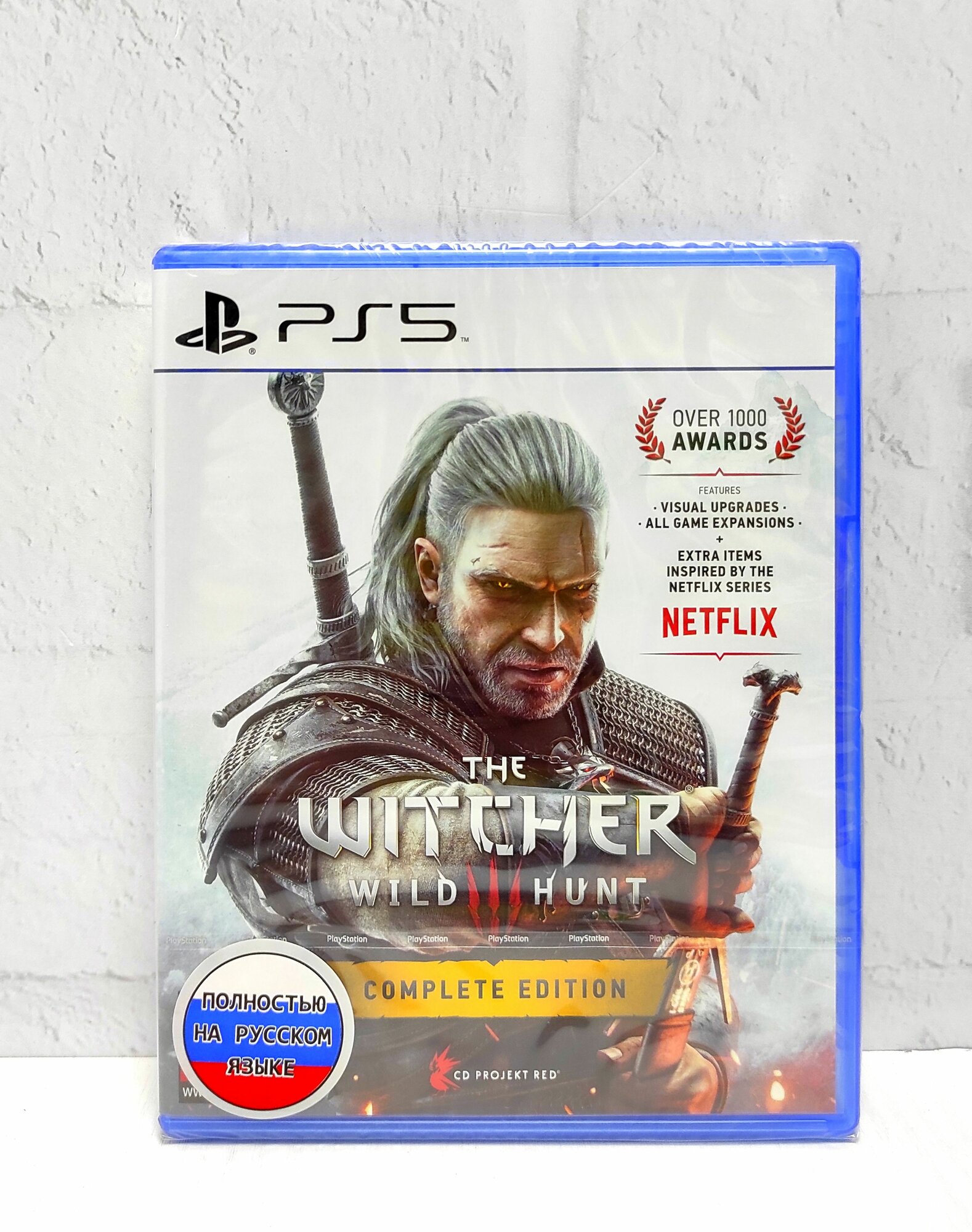 Ведьмак 3 Дикая Охота Полное Издание The Witcher Wild hunt 3 Complete Edition Полностью на русском Видеоигра на диске PS5