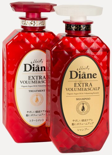 Изображение товара Набор средств по уходу за волосами Moist Diane Шампунь+Бальзам Объём 2*450 мл