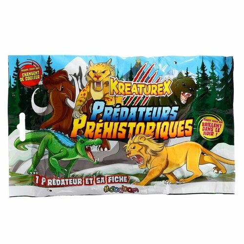 Тянущаяся фигурка Доисторические хищники микс 918₽