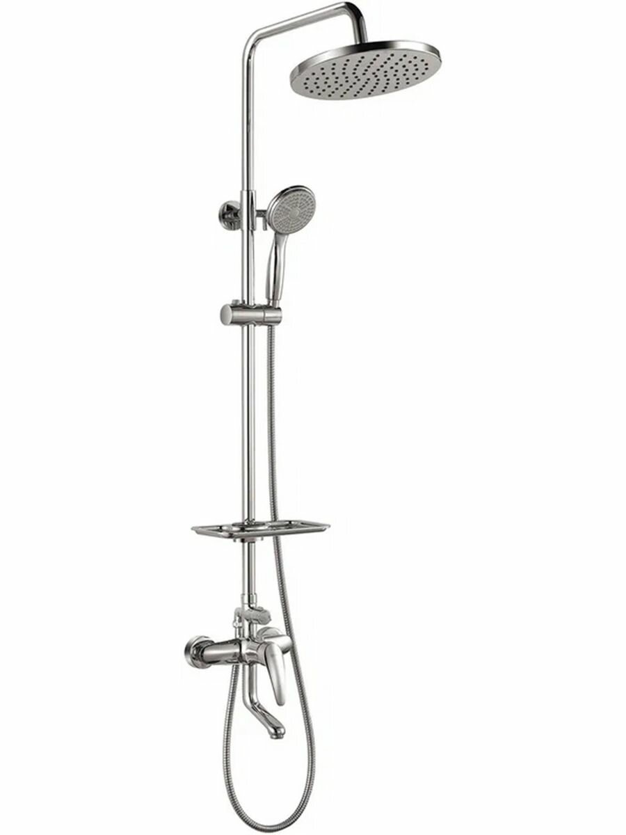 фото Душевой гарнитур Lemark LM0462CF с регулируемой штангой