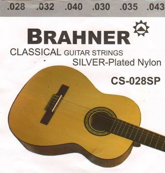 Струны для классических гитар BRAHNER CS-028SP