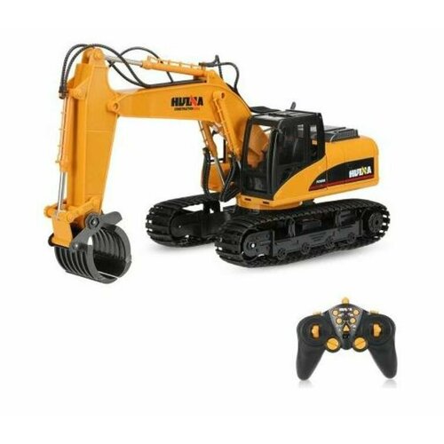 Машинка радиоуправляемая строительная Экскаватор на 114 в коробке 2 шт 27105₽