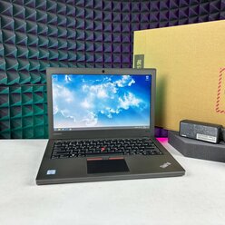Ноутбук Lenovo ThinkPad X260 (1366х768, 12.5", Intеl Corе i7-6600U 2.60-3.40Ггц, RAM 8ГБ, SSD 256ГБ, Intel HD, Win 11)