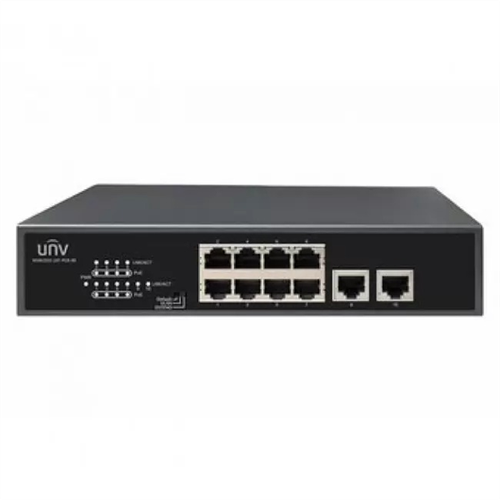 Uniview Коммутатор 10100Mbps network ports RJ45 including 8 PoE ports IEEE8023 IEEE8023u IEEE8023az IEEE8023x IEEE8023af IEEE8023at 2Gbps 149Mpps 2Mbit 8K 220mm x 150mm x 44mm875917 NSW2010-10T-POE-IN 6989₽
