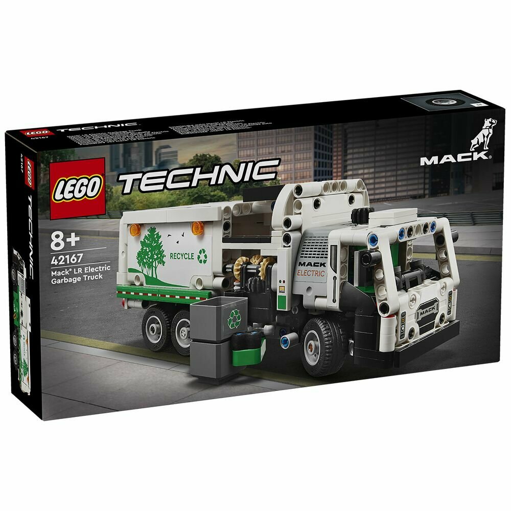 Конструктор LEGO Technic 42167 Электрический мусоровоз Mack LR