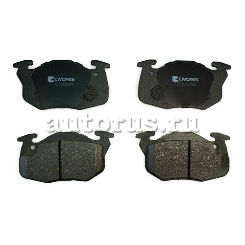 Тормозные колодки передние CWORKS C11CR0069 965₽