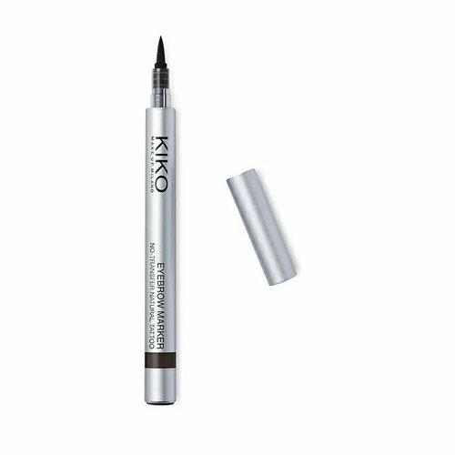 Kiko Milano Маркер для бровей EYEBROW MARKER, 04 Black подводка для бровей soda маркер для бровей eyebrow marker browme