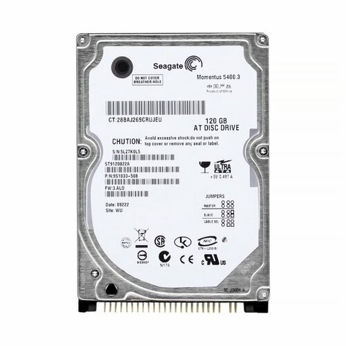 Жесткий диск Seagate 9S1033 120Gb 5400 IDE 25 HDD 10580₽