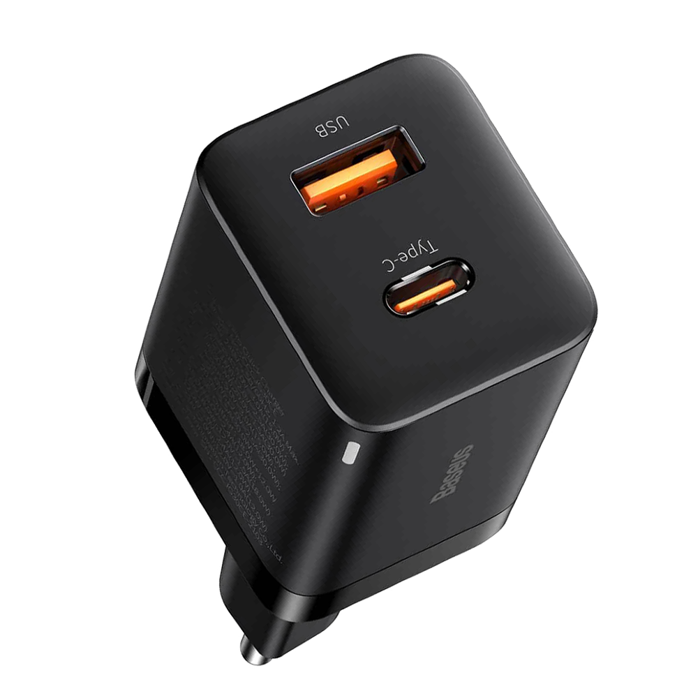 Сетевой адаптер Baseus Super Si Pro 30W Чёрный CCSUPP-E01