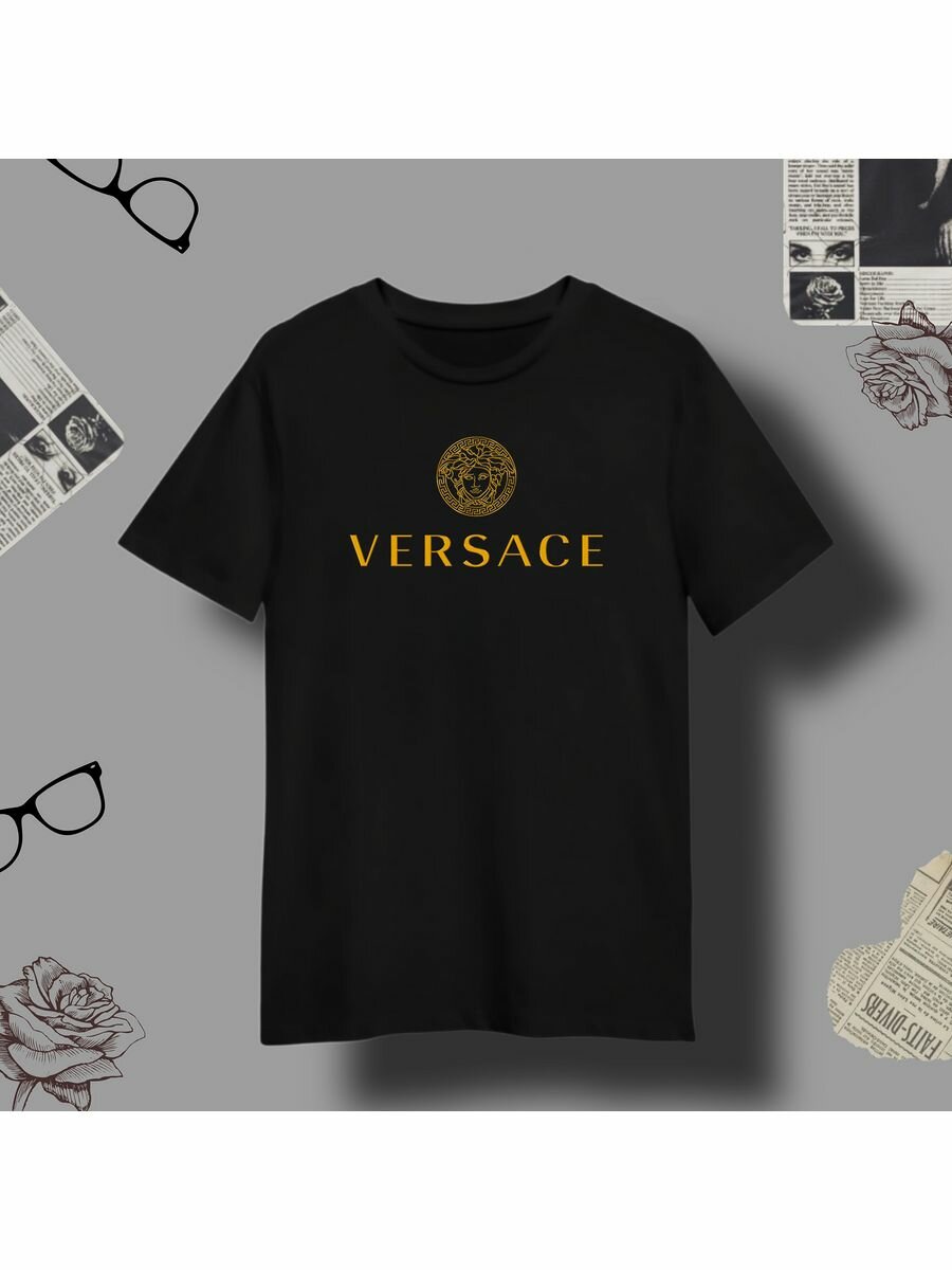 Футболка логотип gianni versace