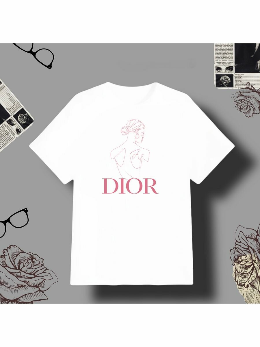 Футболка мода Диор christian dior