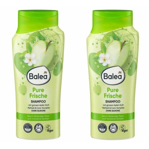Balea Шампунь для волос Pure Frische 300 мл 2 шт 1320₽