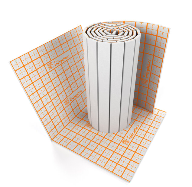 фото Теплоизоляция для теплого пола Energofloor Tacker - мат 1000x3200x30 мм (с полимерной тканью)