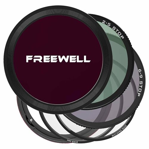 Комплект светофильтров Freewell Versatile Magnetic VND 72мм набор светофильтров freewell versatile magnetic vnd system 77 мм