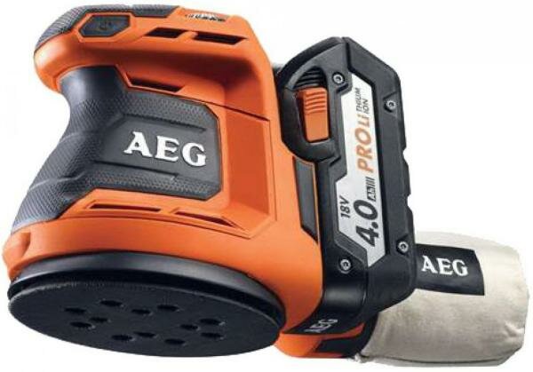 Эксцентриковая шлифмашина AEG 451086(BEX18-125-0) 125 мм