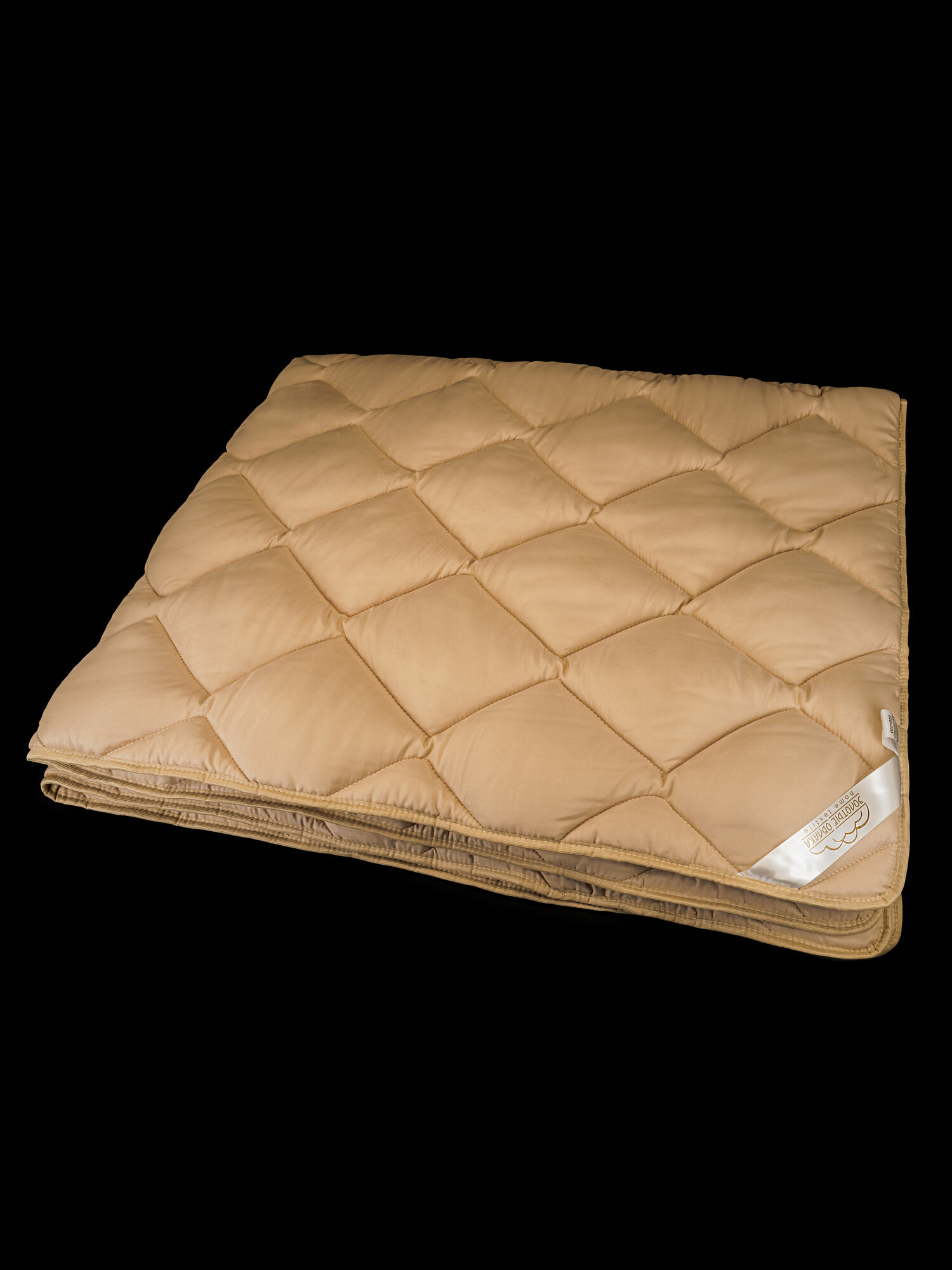 Одеяло Непроспи "Верблюд" Евро 200х220 см / Всесезонное, теплое, стеганое одеяло из верблюжьей шерсти