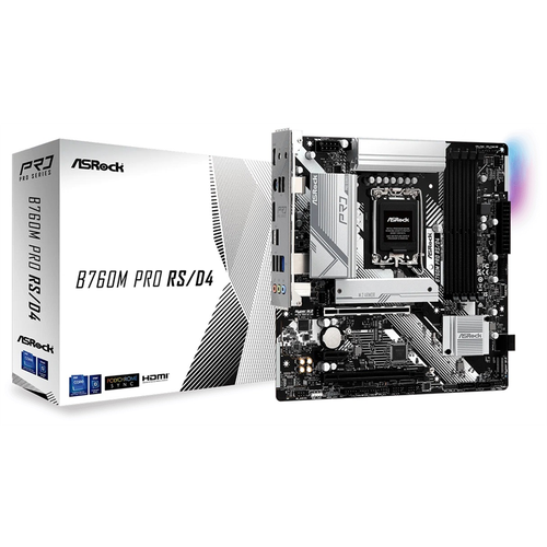 Материнская плата Asrock B760M PRO RS 1735600₽
