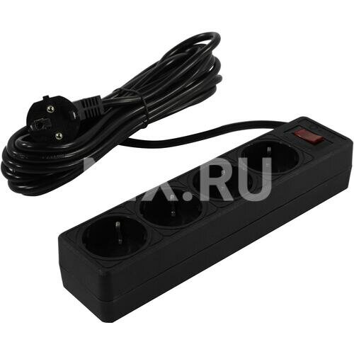 фото 5bites Сетевой фильтр Сетевой фильтр GARDA SP4B-550 4S 3 0.75MM2 5M BLACK