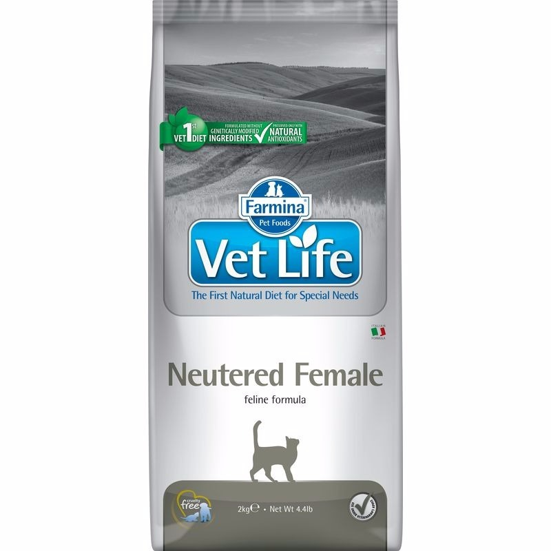 Сухой корм для стерилизованных кошек Farmina Vet Life Female 2 кг