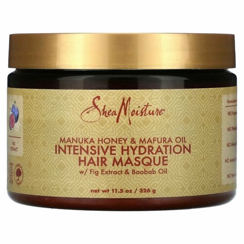 SheaMoisture Маска для интенсивного увлажнения волос мед манука и масло мафуры 326 г 2900₽