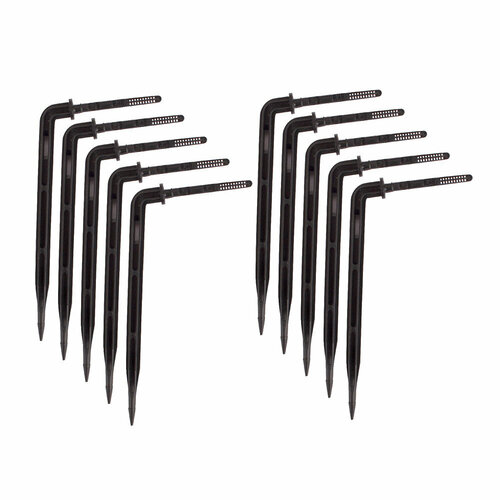 Капельница угловая 18 для систем полива Garden Show пластиковая 466790 361₽