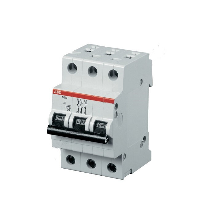 фото Выключатель автоматический АВВ 3Р С20А