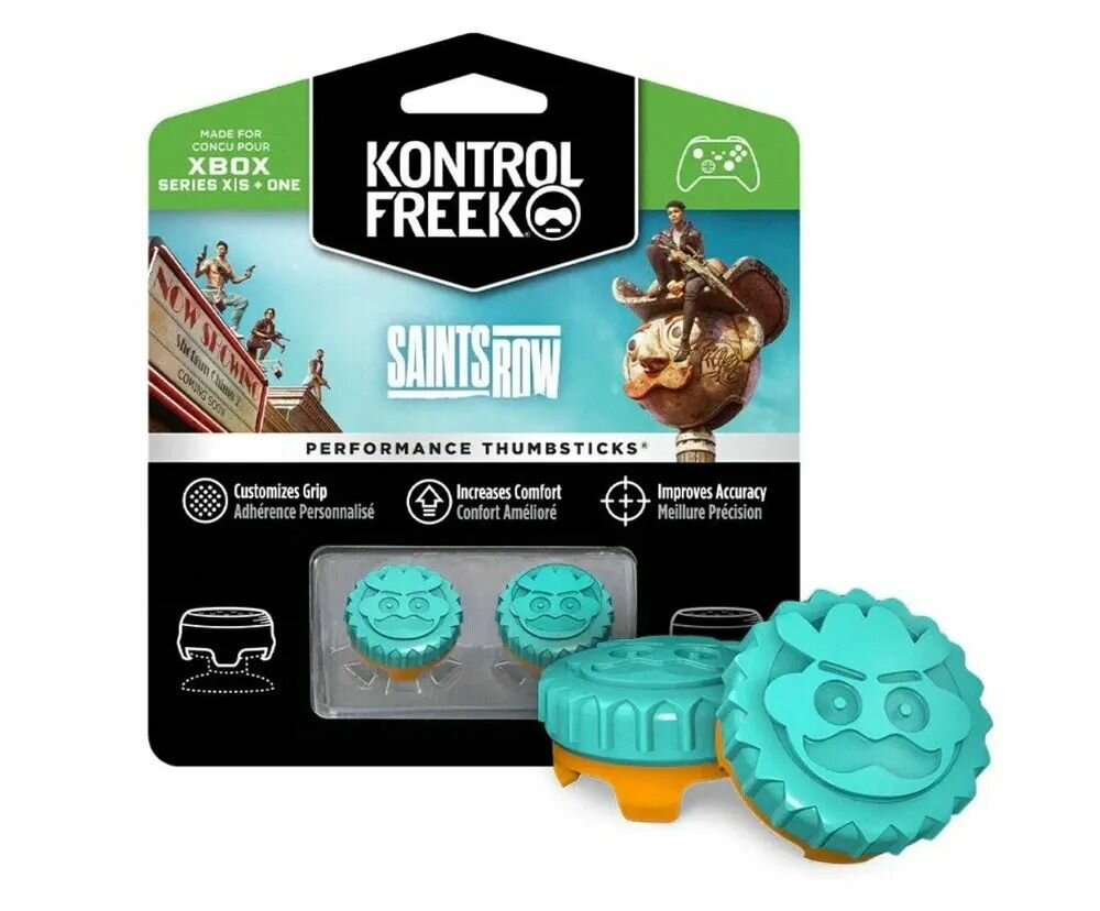 Насадки на стики FPS KontrolFreek Saints Row для геймпада Xbox One / Series S X накладки 97