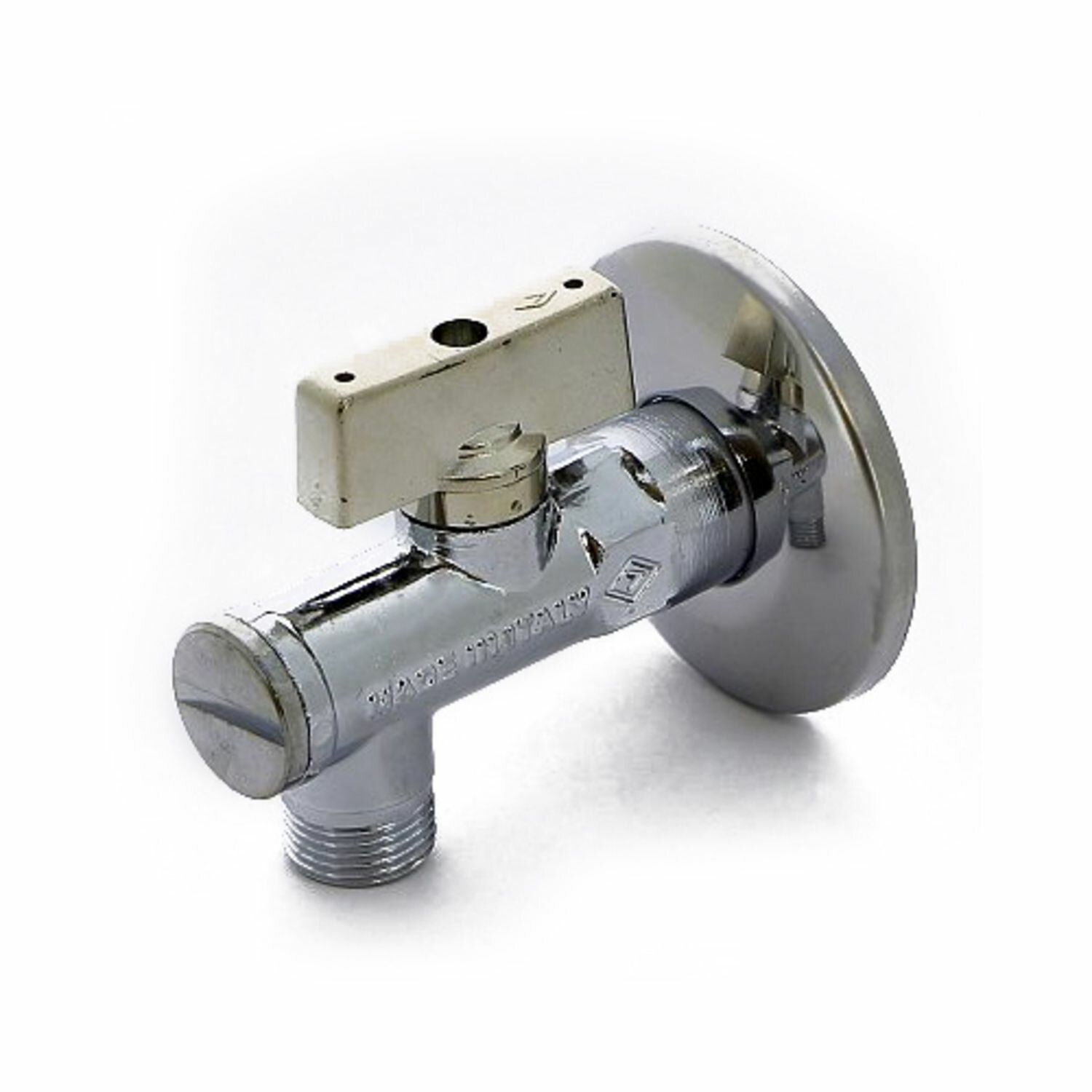 фото Кран шаровой 1/2*3/8 угловой с фильтром НР/НР Bugatti Minnesota