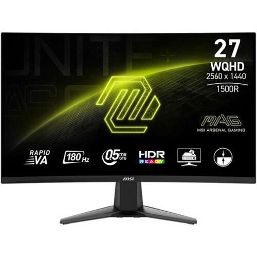 Игровой монитор Msi Mag 27CQ6F 27 Black 35540₽
