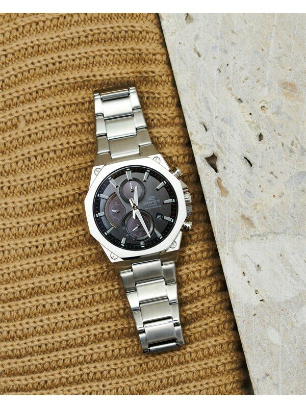 Наручные часы CASIO Edifice, серебристый — фото 1