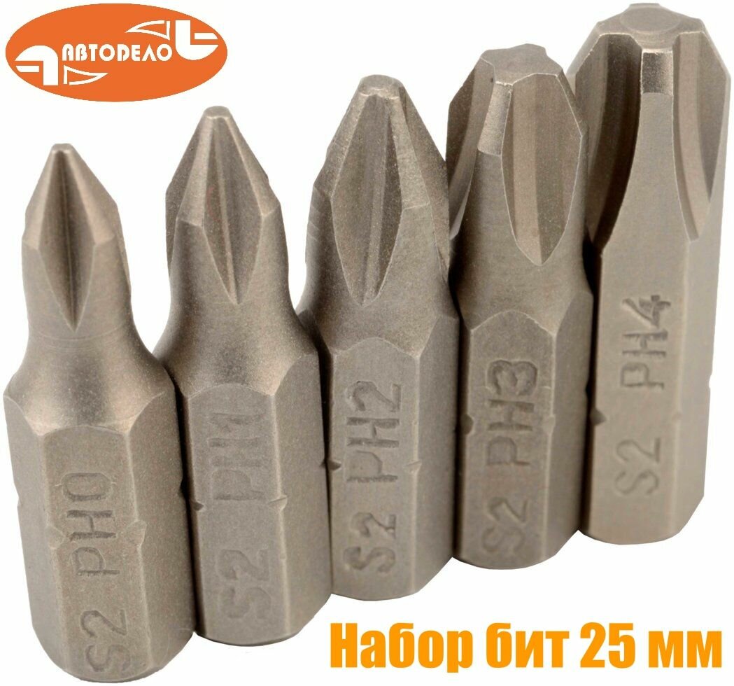 Набор бит-вставок 1/4