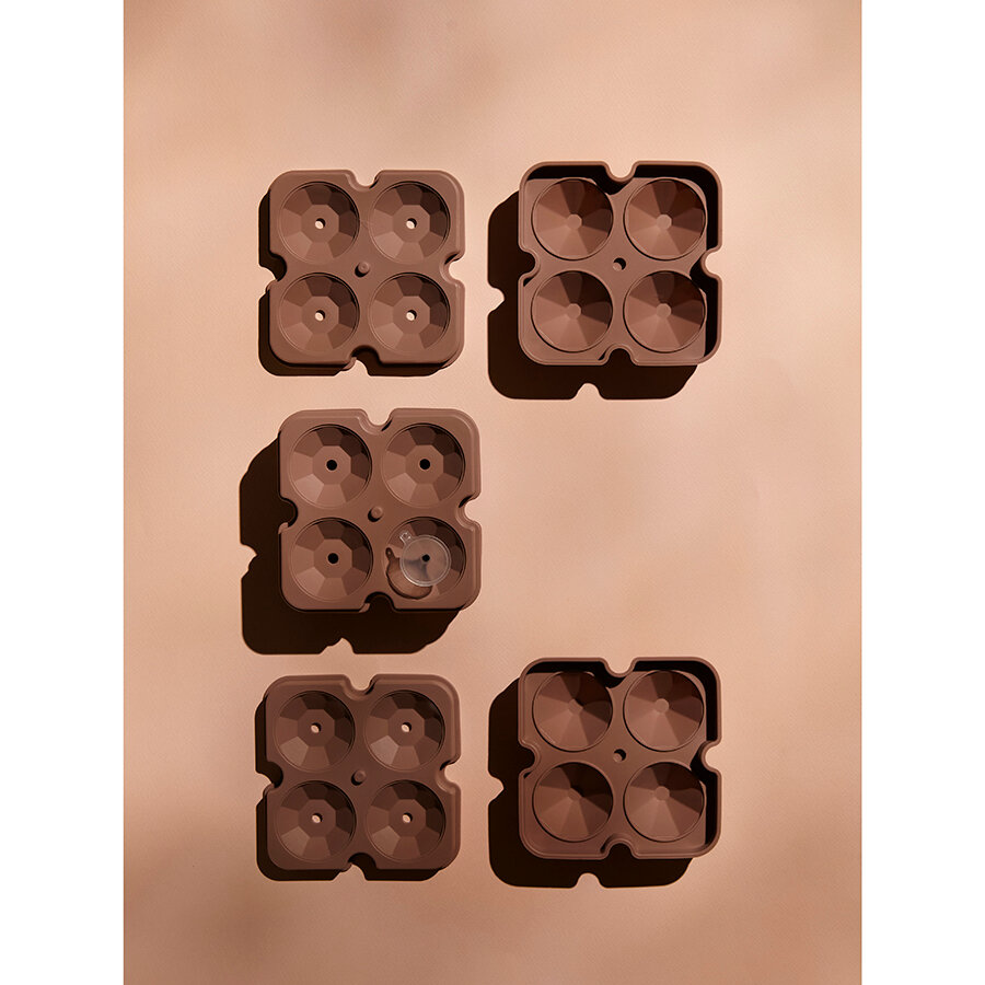 Форма для льда Ice diamond силиконовая 4 ячейки Smart Solutions SS0000142 — фото 1