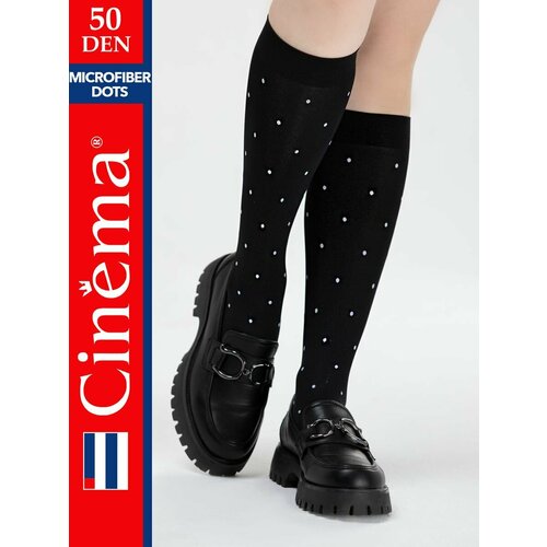 фото Гольфы cinema гольфы 50 ден, 50 den, размер one size, черный