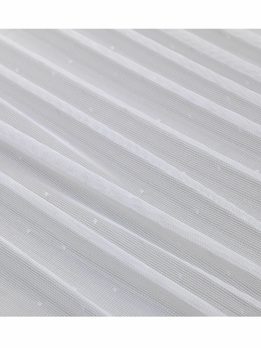 Шторы И Карнизы Xiaomi IKEA HILDRUN 2 шт, 145x300 см, белый/точечный