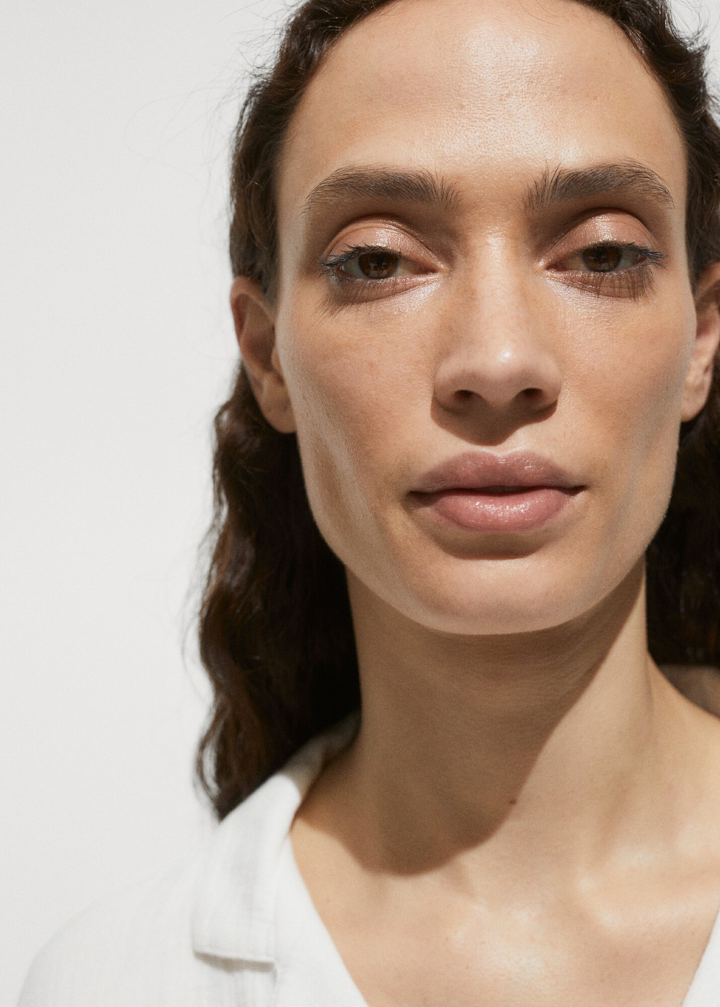 Рубашка MANGO Outlet BAMBIE, размер XXL, белый — фото 1